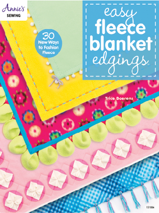Imagen de portada para Easy Fleece Blanket Edgings
